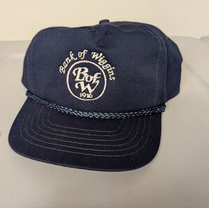 Vtg. Bank Of Wiggins Snapback